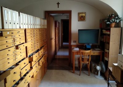 Magazyn mikrofilmów oraz miejsce ich konsultacji.